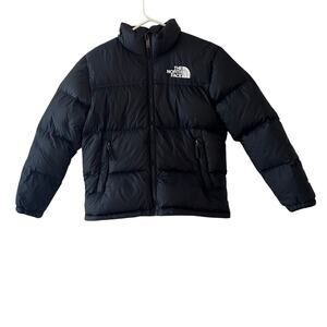 North Face XL Teens Adolescents 700 Down Winter Puffer Jacket Coat Black NWOT
